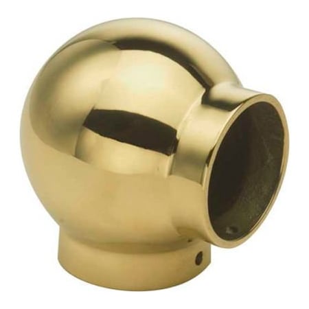 Lavi Industries Lavi Industries, Ball Elbow, for 1" Tubing, Polished Brass 00-702/1